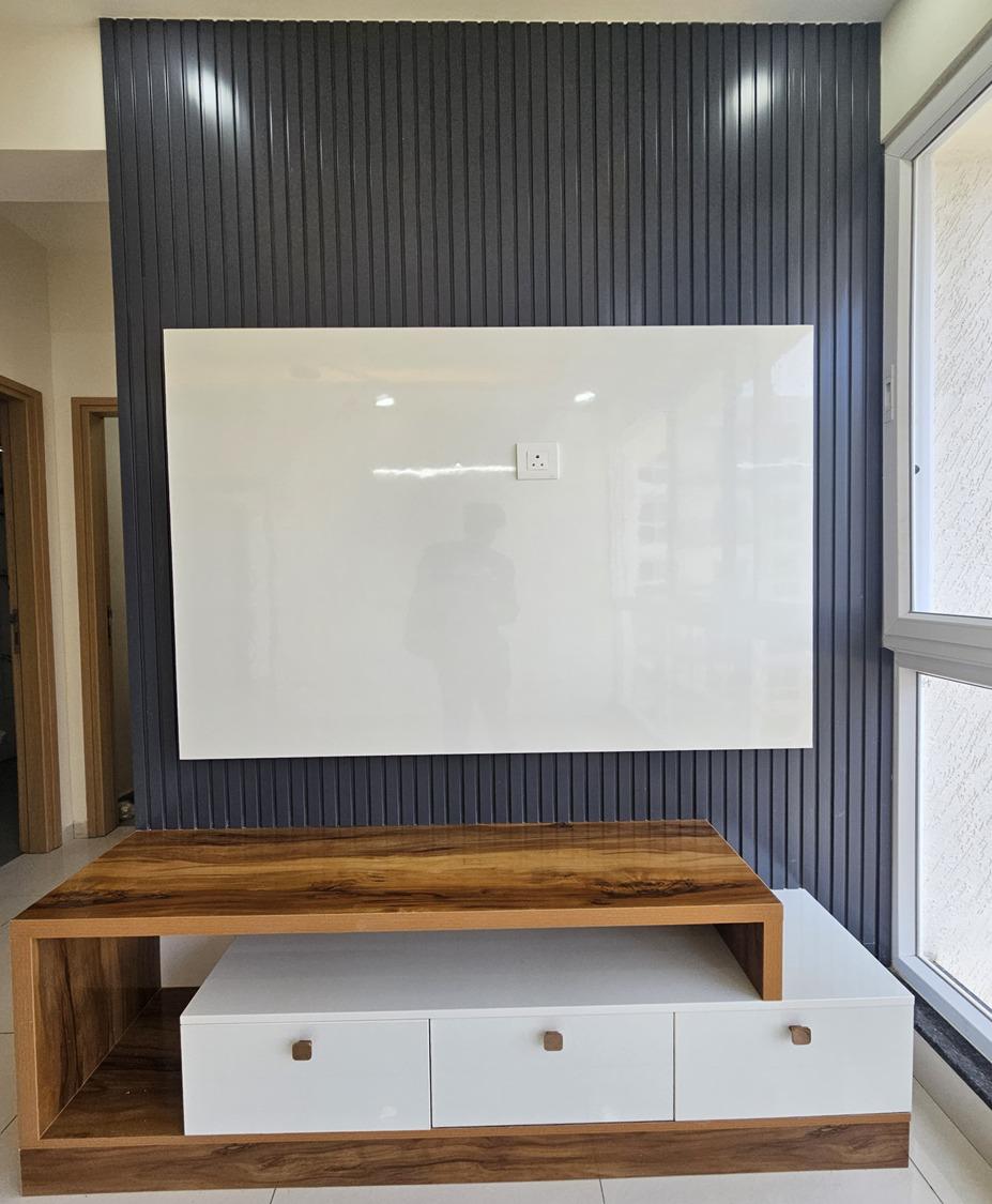 Wardrobe with Large Mirror Design